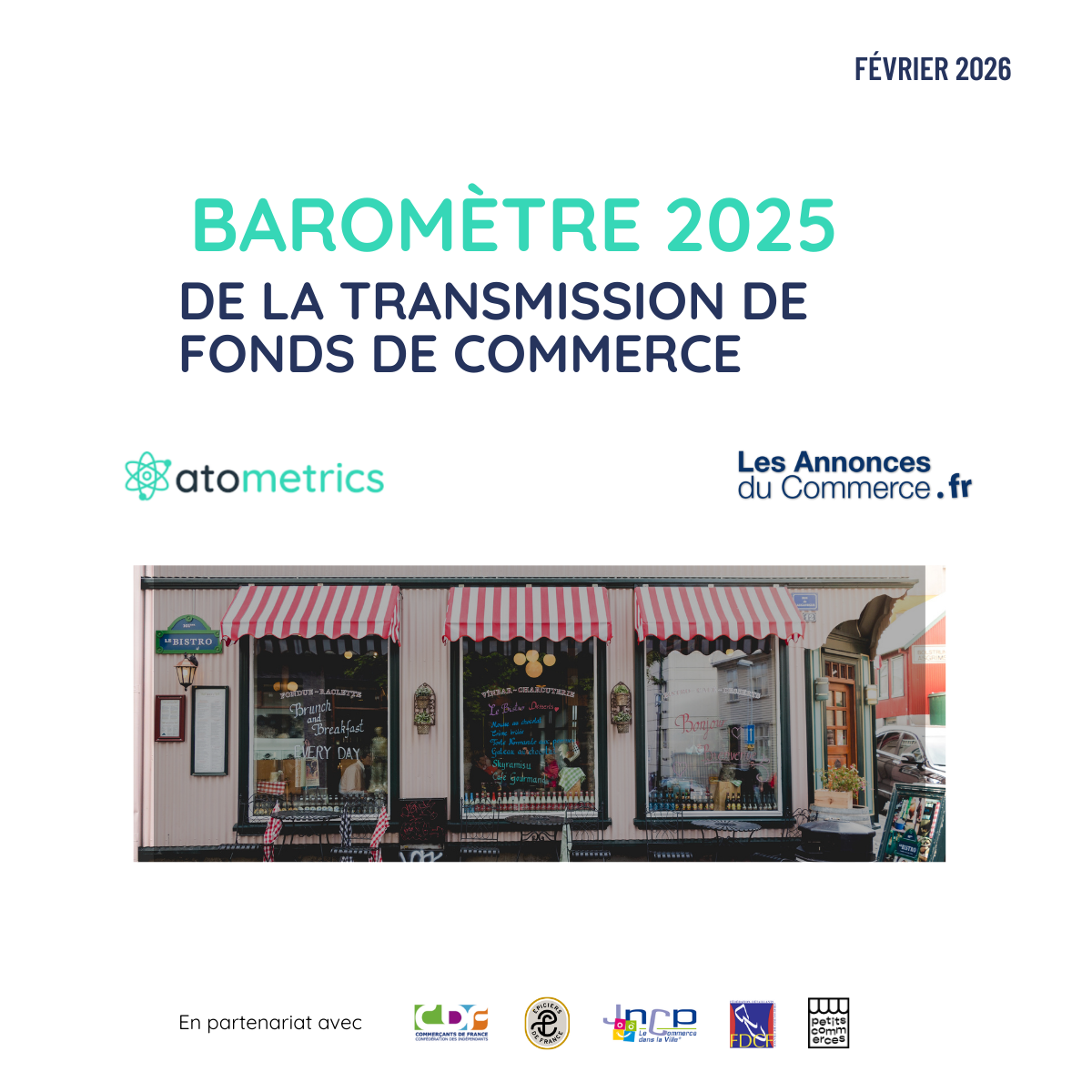 1er Baromètre de la transmission de fonds de commerce